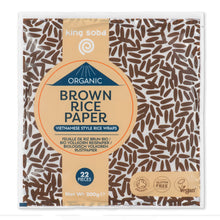 Load image into Gallery viewer, Organic brown rice paper