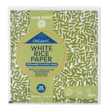 Load image into Gallery viewer, Organic white rice paper