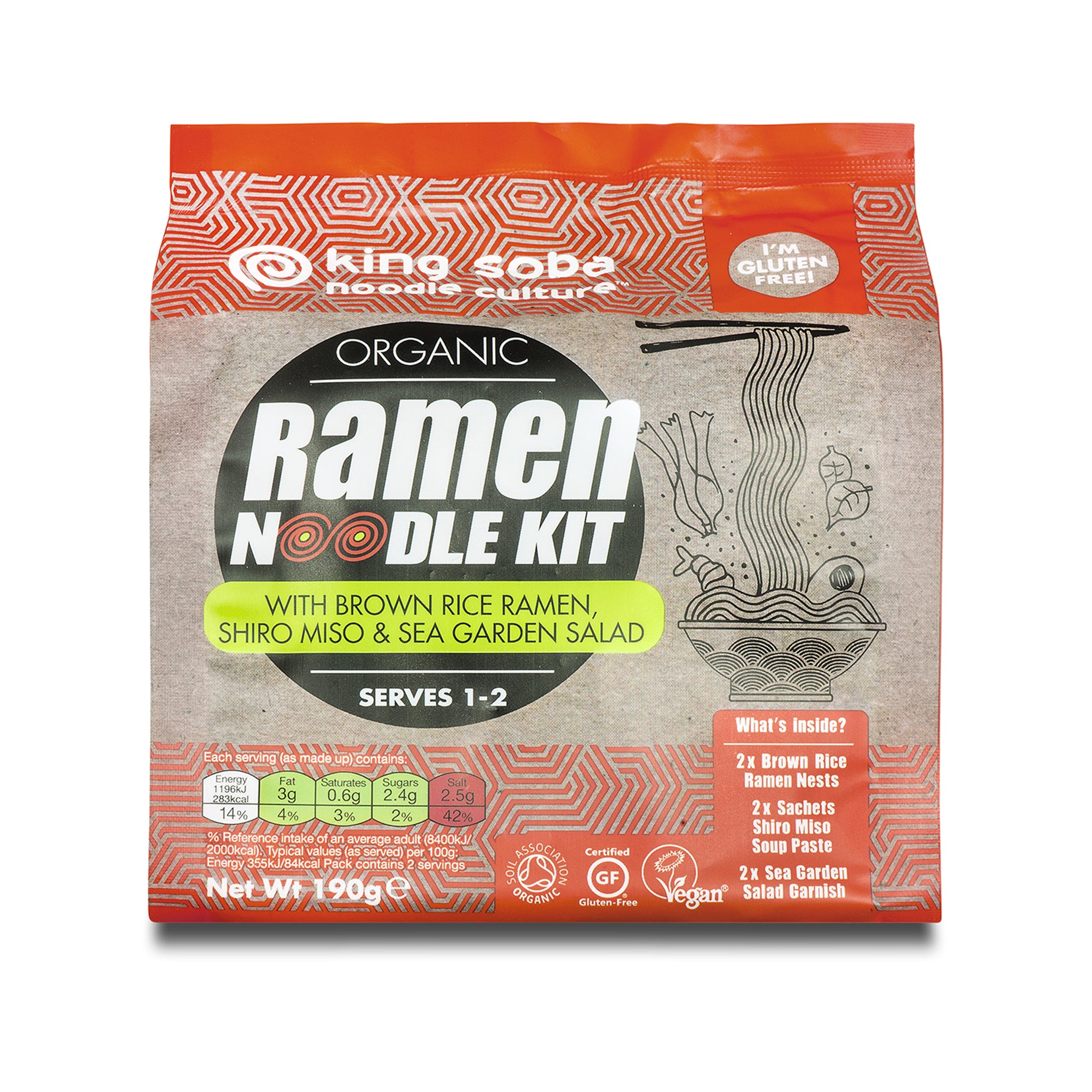 Organic shop ramen noodles