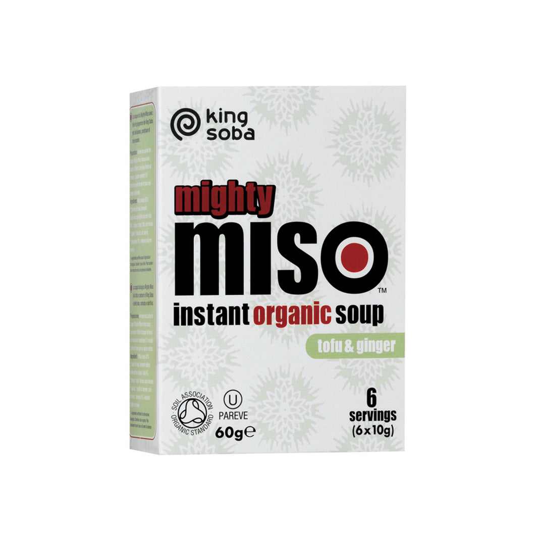 Organic Mighty Miso Soup with Tofu & Ginger